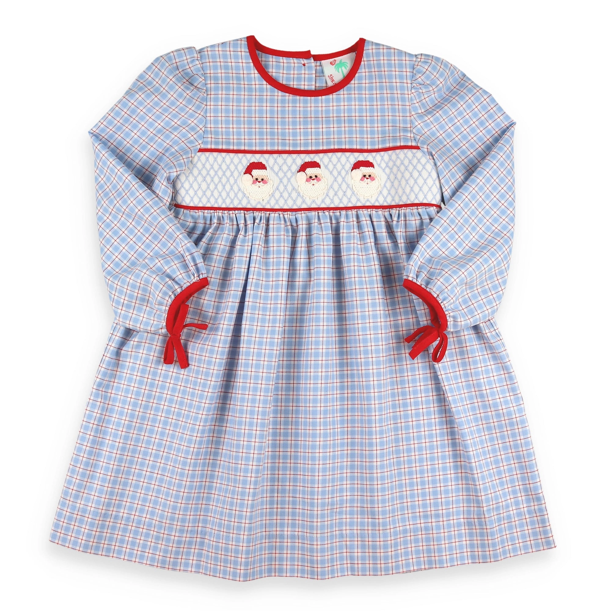 Santa Smocked Dress